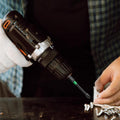 High-Strength Magnetic Screwdriver Bit with Non-Slip Holder