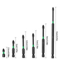 High-Strength Magnetic Screwdriver Bit with Non-Slip Holder
