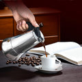 Classic Stainless Steel Moka Coffee Maker