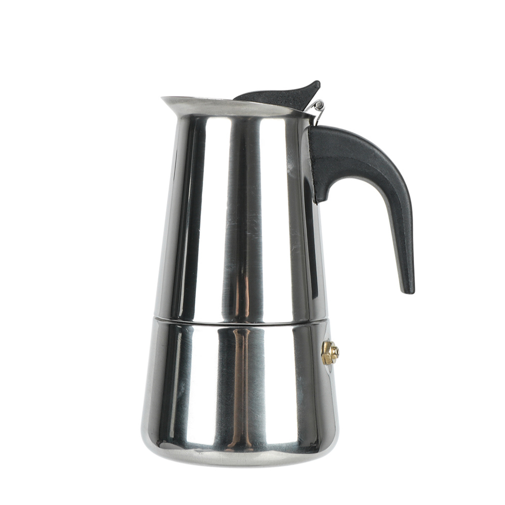 Classic Stainless Steel Moka Coffee Maker
