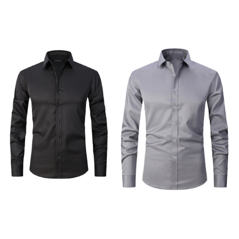 Milano Wrinkle-Free Dress Shirt - Buy 1 Get 2