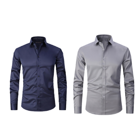 Milano Wrinkle-Free Dress Shirt - Buy 1 Get 2