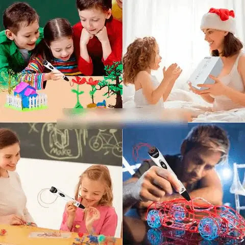 3D Printing Pen - Complete Kit with Filaments