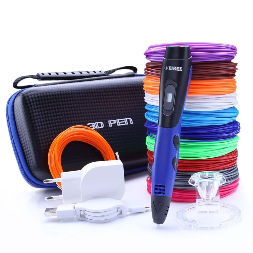 3D Printing Pen - Complete Kit with Filaments