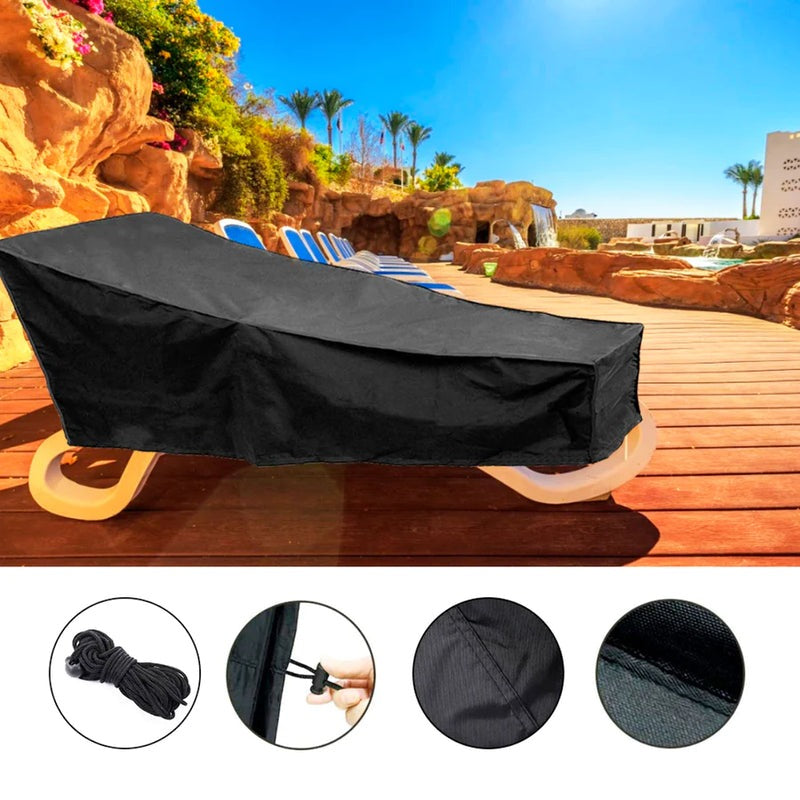 Waterproof Outdoor Sun Lounger Protective Cover
