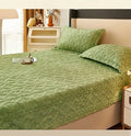 Padded Velvet Winter Mattress Cover