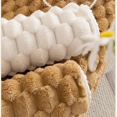 Non-Slip Plush Winter Sofa Cover