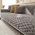 Non-Slip Plush Winter Sofa Cover