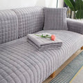 Universal Non-Slip Velvet Sofa Cover - SoftShield
