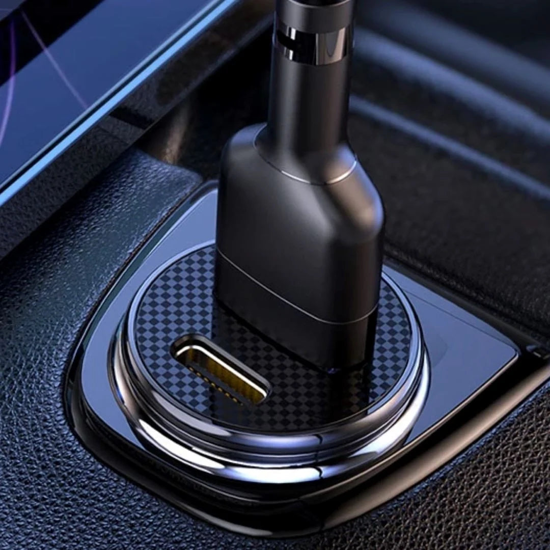 Ultra-Fast Car Charger - With 2 USB Ports