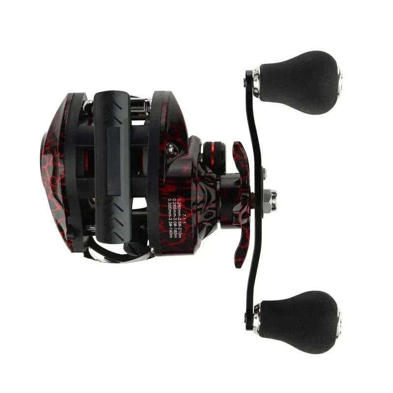 Fishing Reel 19 Bearings Drag 10kg and Magnetic Brake - X300
