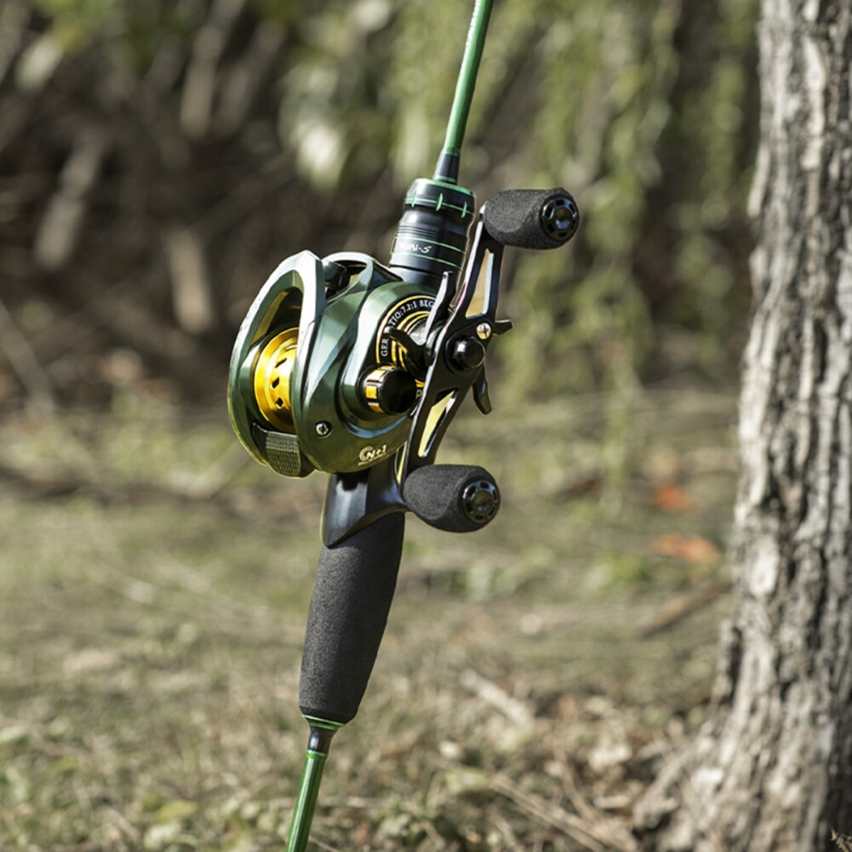 Anti-Backlash Fishing Reel 14 Bearings - Titan Pro
