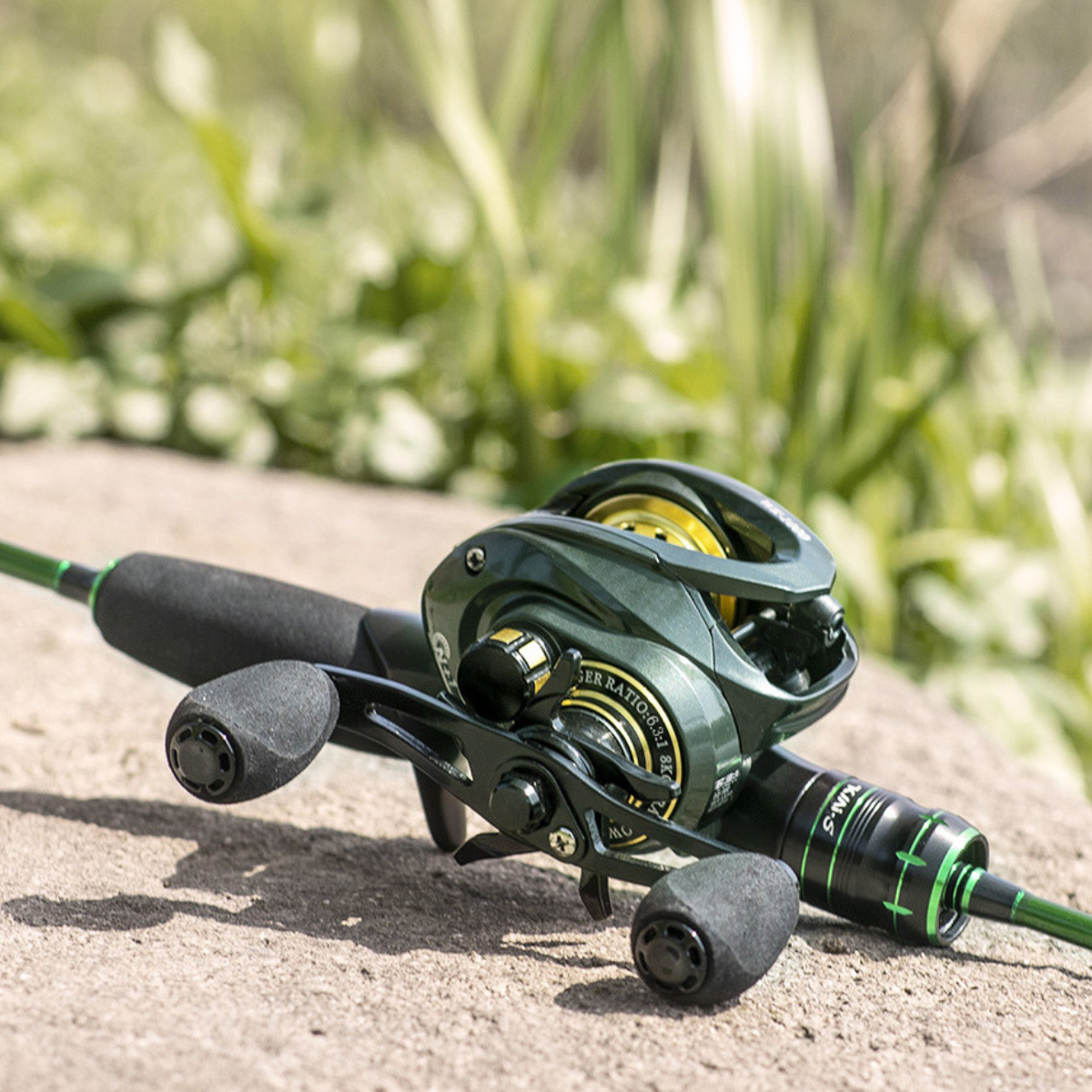Anti-Backlash Fishing Reel 14 Bearings - Titan Pro
