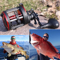 High-Profile Fishing Reel - 25kg Max Drag 3+1 Bearings - Sougayilang