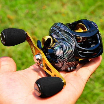 Professional Fishing Reel 10kg Drag and 19 Bearings - Snake
