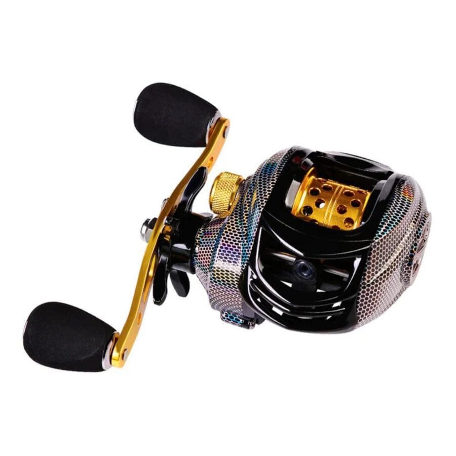 Professional Fishing Reel 10kg Drag and 19 Bearings - Snake