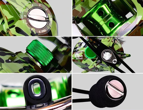 Fishing Reel with 19 Bearings and 10kg Drag