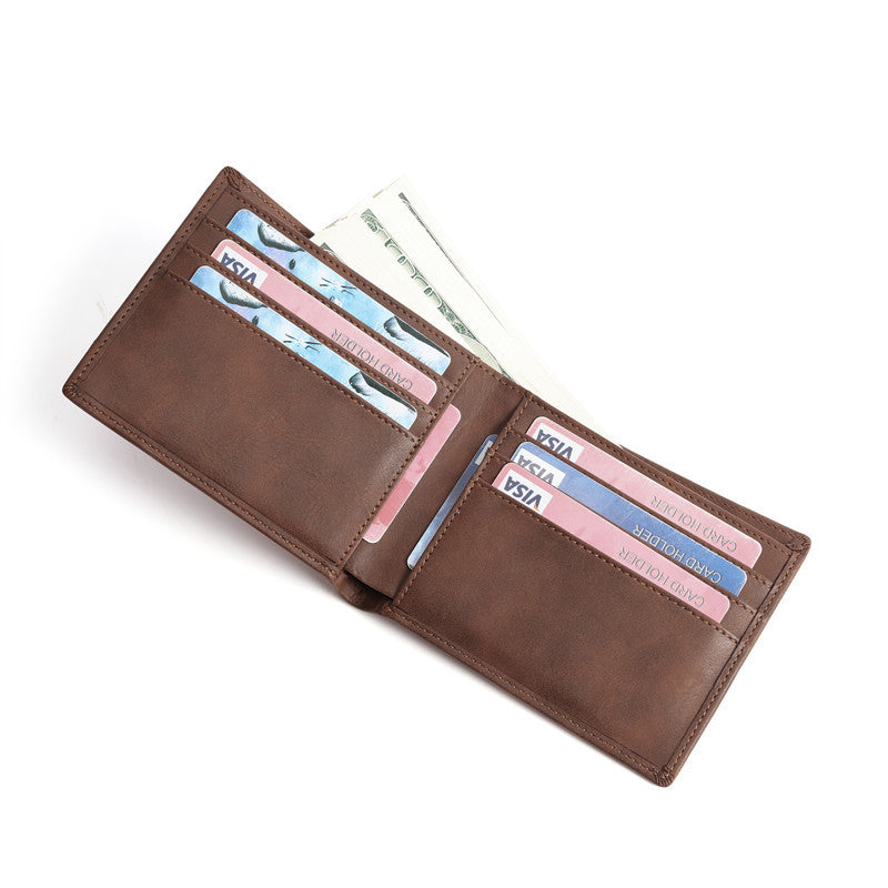 Personalised Genuine Leather Men's Wallet
