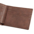 Personalised Genuine Leather Men's Wallet