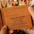 Personalised Genuine Leather Men's Wallet