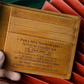 Personalised Genuine Leather Men's Wallet