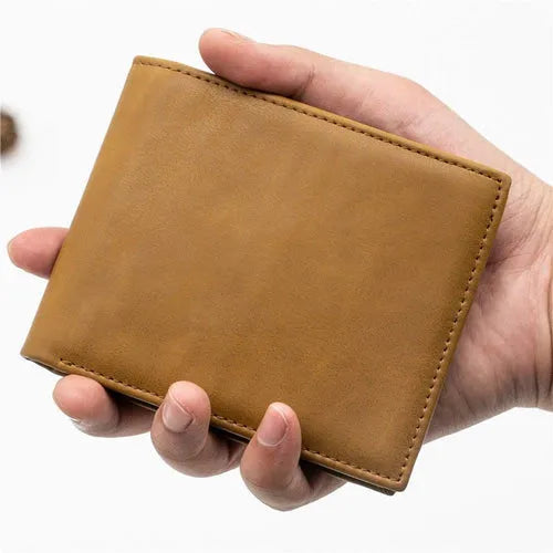 Personalised Genuine Leather Men's Wallet