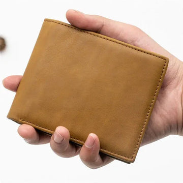 Personalised Genuine Leather Men's Wallet