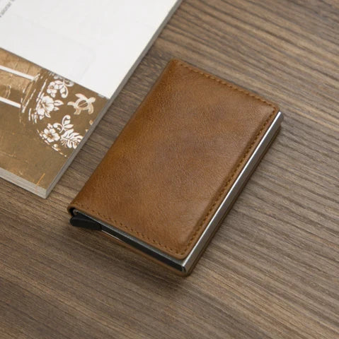 Verona Leather Anti-Theft RFID Wallet