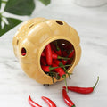 Ceramic Pot with Ventilated Lid