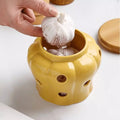 Ceramic Pot with Ventilated Lid