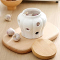 Ceramic Pot with Ventilated Lid