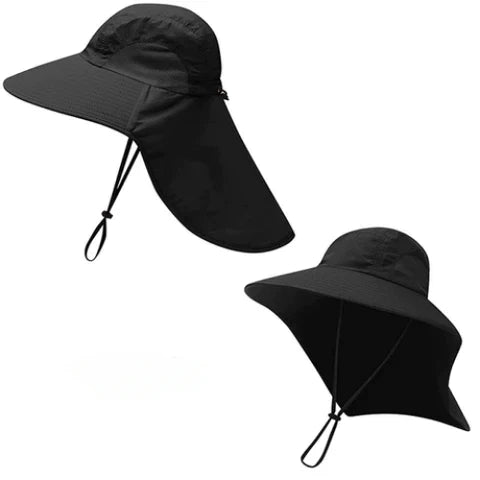 Unisex Wide-Brim Anti-UV Hat UPF50+