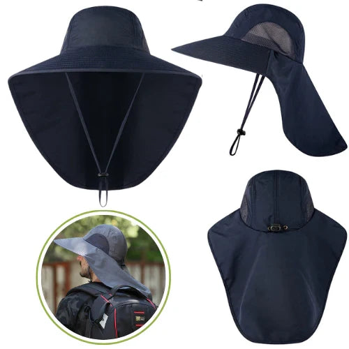 Unisex Wide-Brim Anti-UV Hat UPF50+