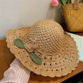 Women's Floral Crochet Summer Hat