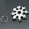 Stainless Steel Emergency Key Tool - Multifunctional (18-in-1)
