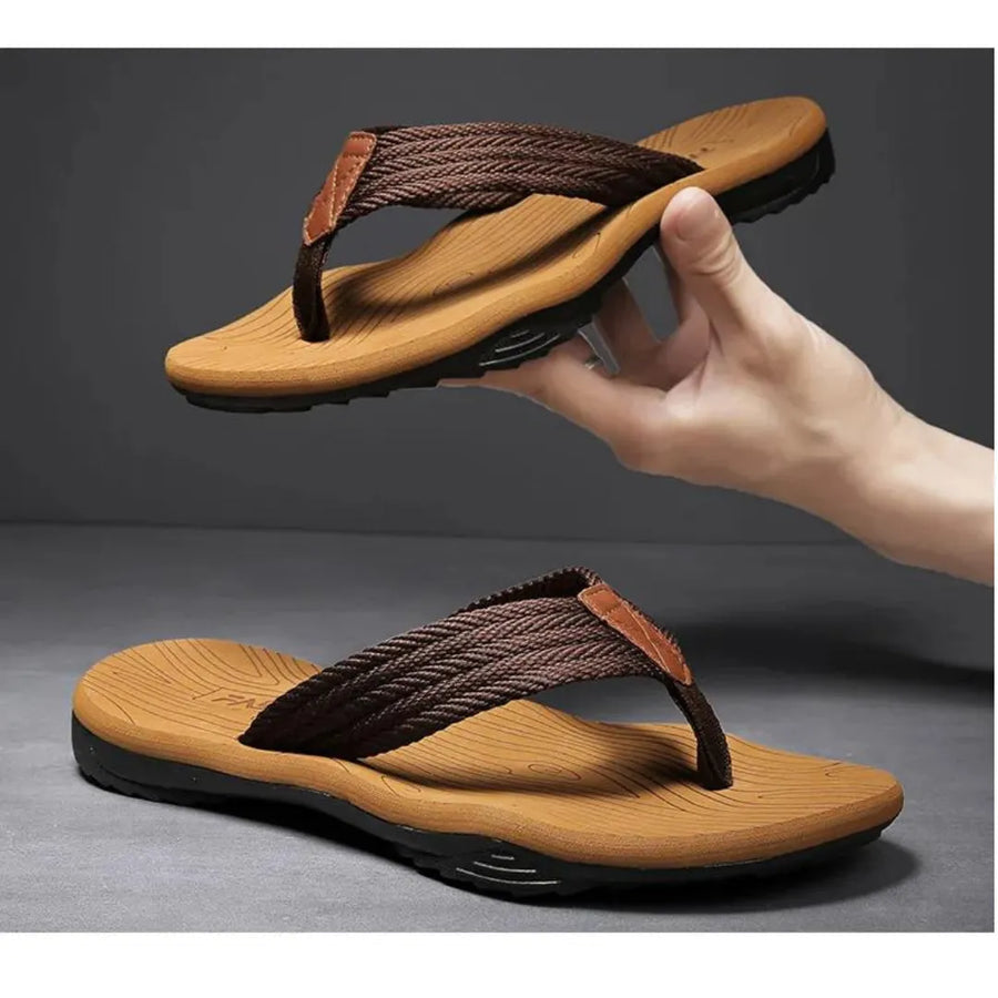 Men's Anatomical Non-Slip Flip-Flops - ErgoWalk