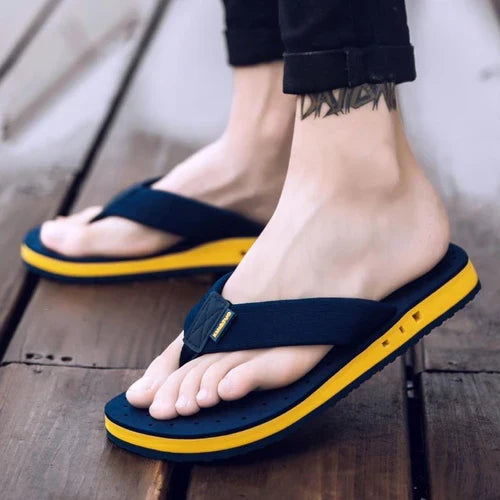 Men's Orthopaedic Massage Slippers - Confort Plus
