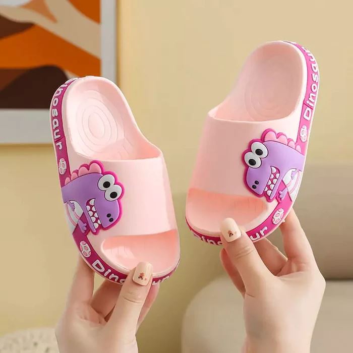 Non-Slip Children's Orthopaedic Slippers - Dino Crocks