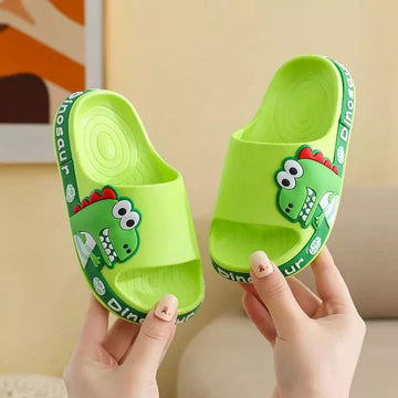 Non-Slip Children's Orthopaedic Slippers - Dino Crocks