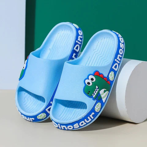 Non-Slip Children's Orthopaedic Slippers - Dino Crocks