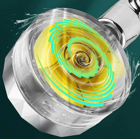 High-Pressure Smart Shower Head - TurboSpa