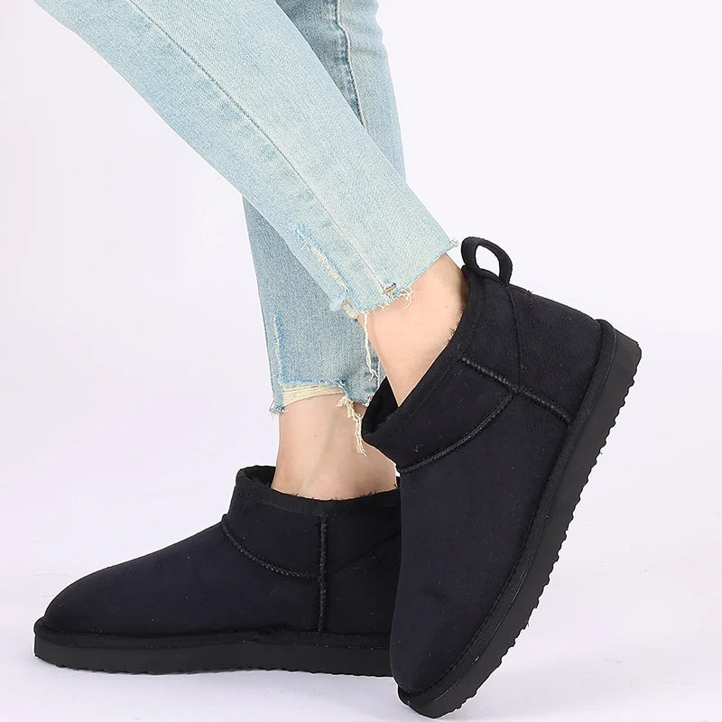 Classic Women's Winter Boots with Plush Lining
