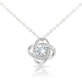 925 Silver Necklace with Rose Pendant and Love Letter - LoveLetter