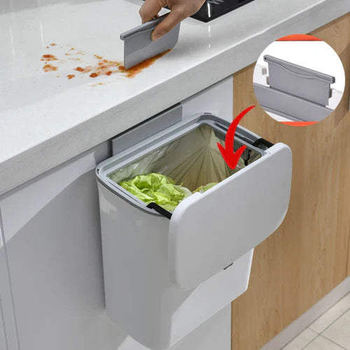 Compact Hanging Kitchen Bin