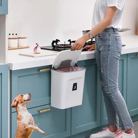 Compact Hanging Kitchen Bin