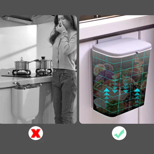 Compact Hanging Kitchen Bin