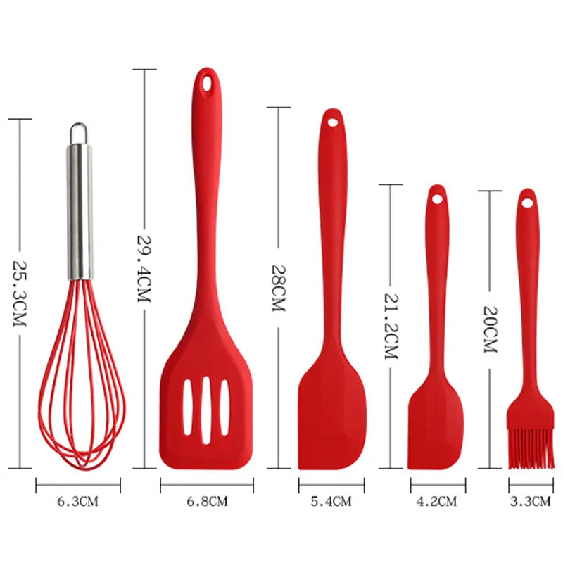 Complete Silicone Kitchen Utensil Set