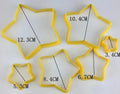 3D Christmas Tree Cutter Set - 6 Pieces