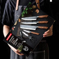 6-Piece Forged Carbon Steel Knife Set