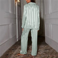 Women's Long Silk Pyjama Set - Starlight